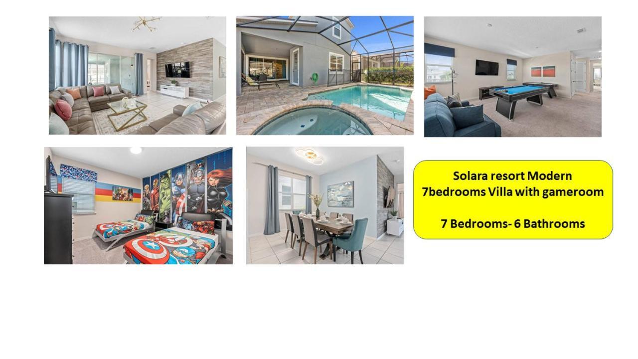 Modern Solara Villa With Pool, 7Bd Kissimmee Exterior photo